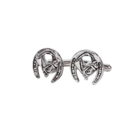 Elegant Equestrian Horse Cufflinks