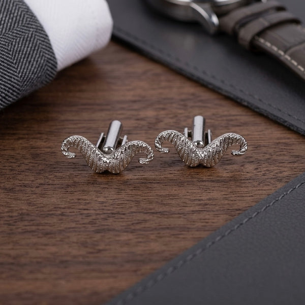 Stylish Moustache Cufflinks