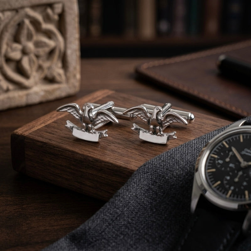 Silver Eagle Cufflinks