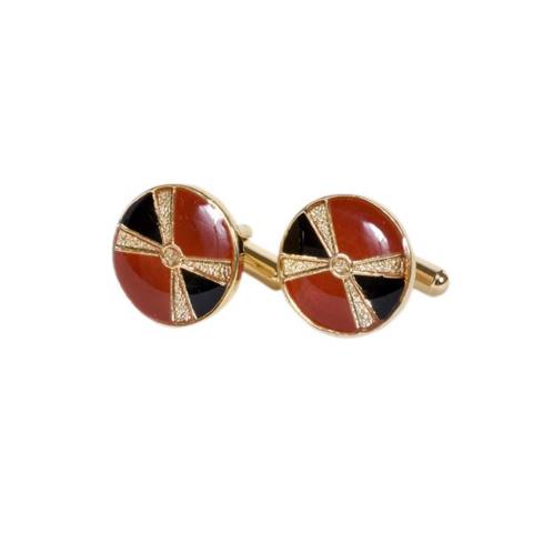 Art Deco-inspired cufflinks