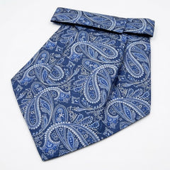 Blue Paisley Cravat