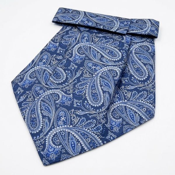 Blue Paisley Cravat