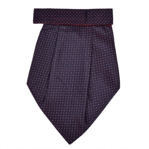 Midnight Navy Textured Cravat