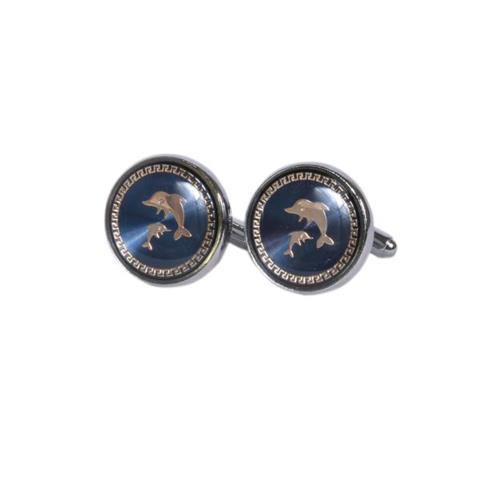 Elegant Dolphin Design Cufflinks