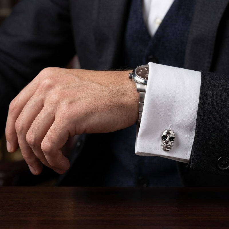 Skull Design Cufflinks