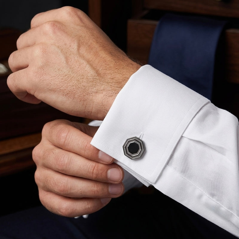 Classic Octagonal Cufflinks