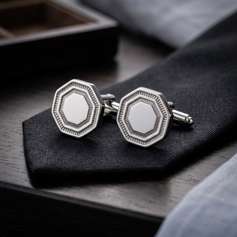 Classic Octagonal Cufflinks