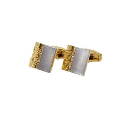 Sophisticated Gold & Silver Cufflinks