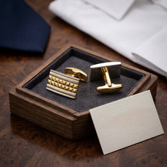 Classic Two-Tone Cufflinks