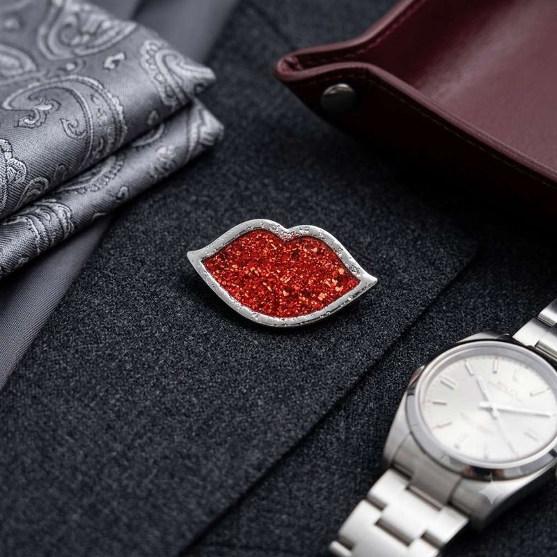 Ruby Red Statement Brooch