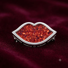Ruby Red Statement Brooch