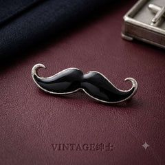 Royal Moustache Brooch