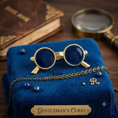 Blue Sunglasses Brooch