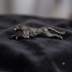Panther Elegance Statement Brooch