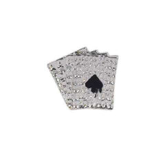 Royal Flush Playing Cards Brooch