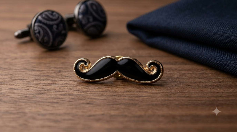 Signature Moustache Brooch
