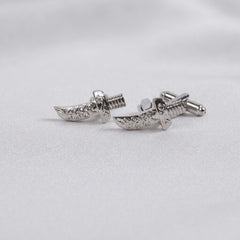 Silver Sword Cufflinks