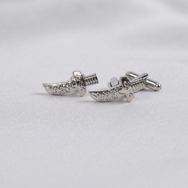 Silver Sword Cufflinks