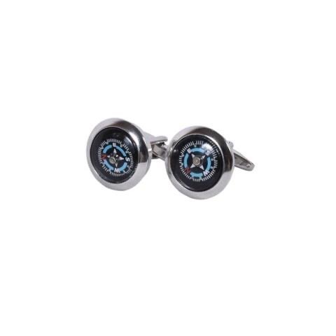Compass-Inspired Cufflinks