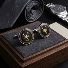 Golden Scorpion Cufflinks