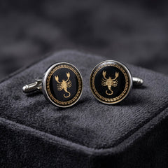 Golden Scorpion Cufflinks