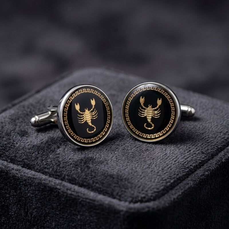 Golden Scorpion Cufflinks