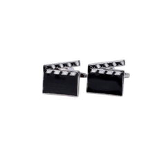 Black Movie Clapperboard Cufflinks