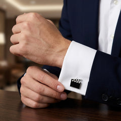 Black Movie Clapperboard Cufflinks