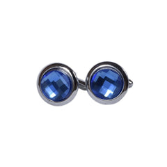 Royal Blue Faceted Cufflinks