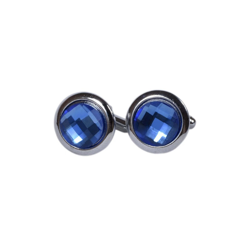 Royal Blue Faceted Cufflinks