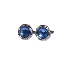 Royal Blue Faceted Cufflinks