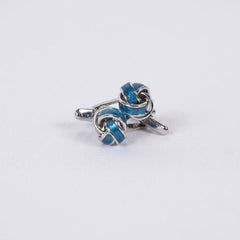 Blue Knot Cufflinks